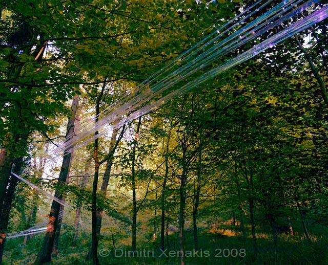 biennale les Environnementales: Installation Xenakis